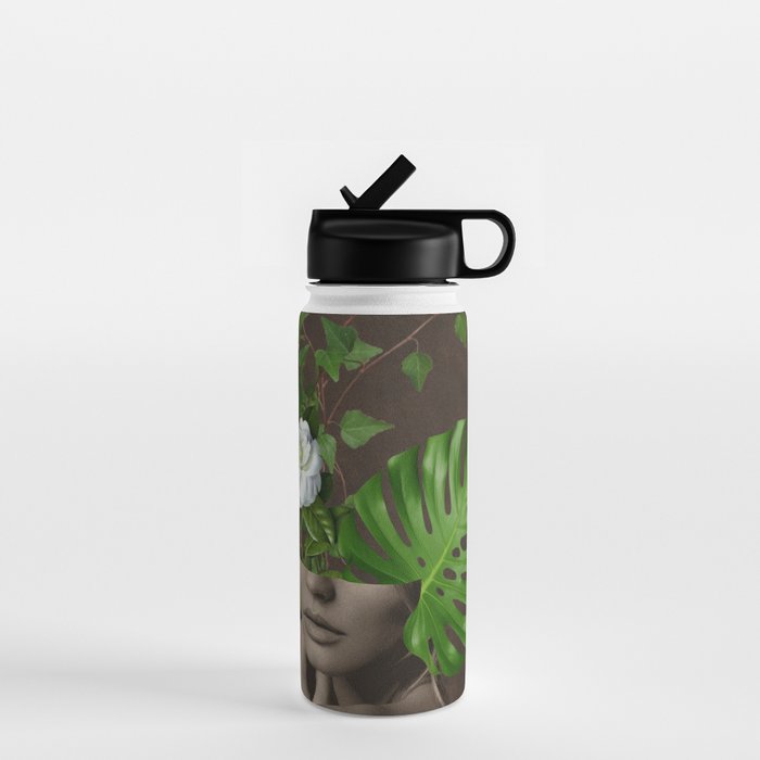 Tropical Girl 1 Water Bottle Gallery Image 1