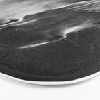 Horses - Black & White 7 Bath Mat Gallery Image 3