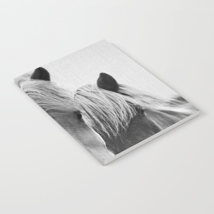 Horses - Black & White 7 Notebook Gallery Image 1