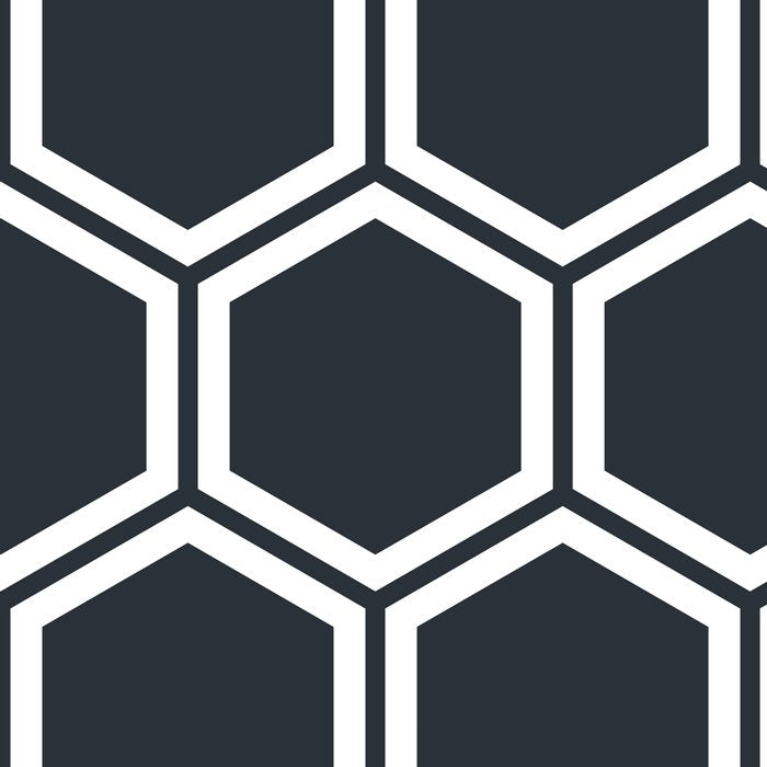 Hexagon Black Coffee Mug Gallery Image 2