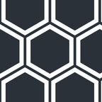 Hexagon Black Coffee Mug Gallery Image 2