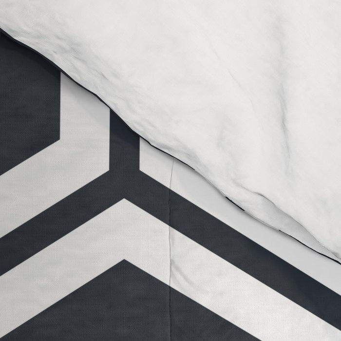 Hexagon Black Comforter Gallery Image 4