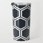 Hexagon Black Travel Mug Gallery Image 3