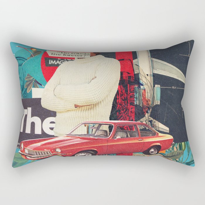 Do Robots live Forever Rectangular Pillow Gallery Image 1