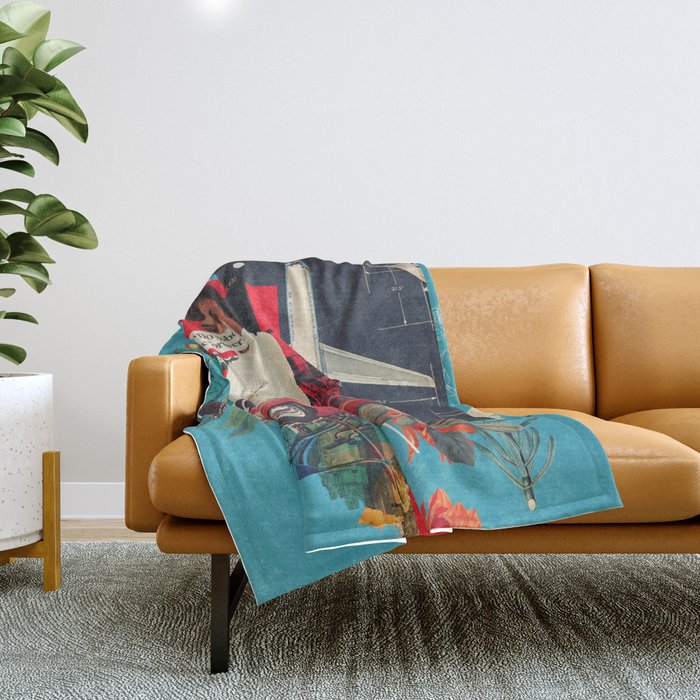 Do Robots live Forever Throw Blanket Gallery Image 1
