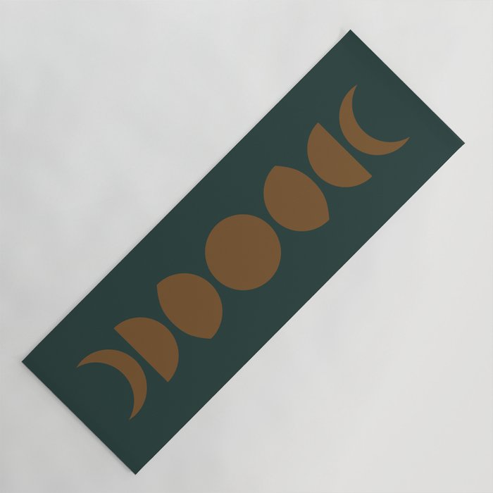 Minimal Moon Phases V Yoga Mat Gallery Image 1
