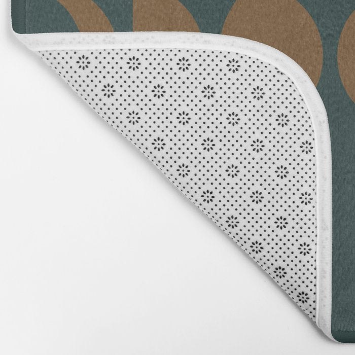 Minimal Moon Phases V Bath Mat Gallery Image 2