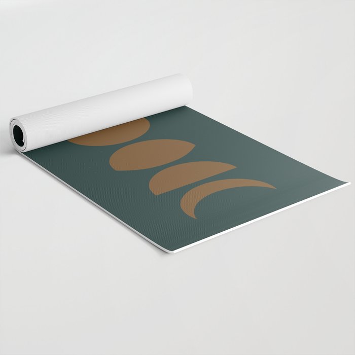 Minimal Moon Phases V Yoga Mat Gallery Image 2