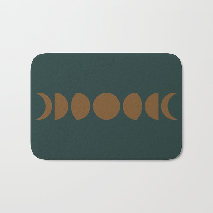 Minimal Moon Phases V Bath Mat Gallery Image 1