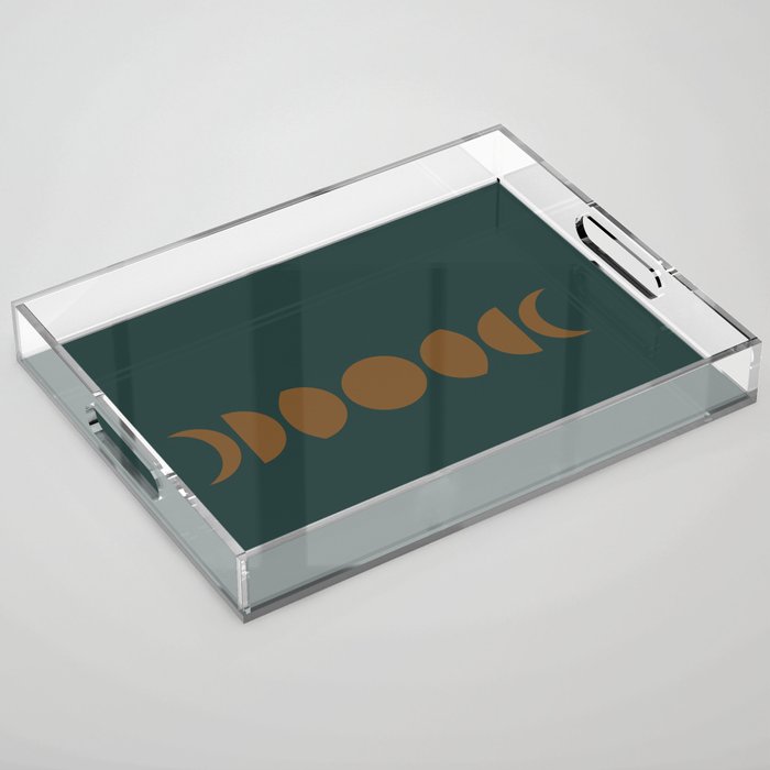 Minimal Moon Phases V Acrylic Tray Gallery Image 1