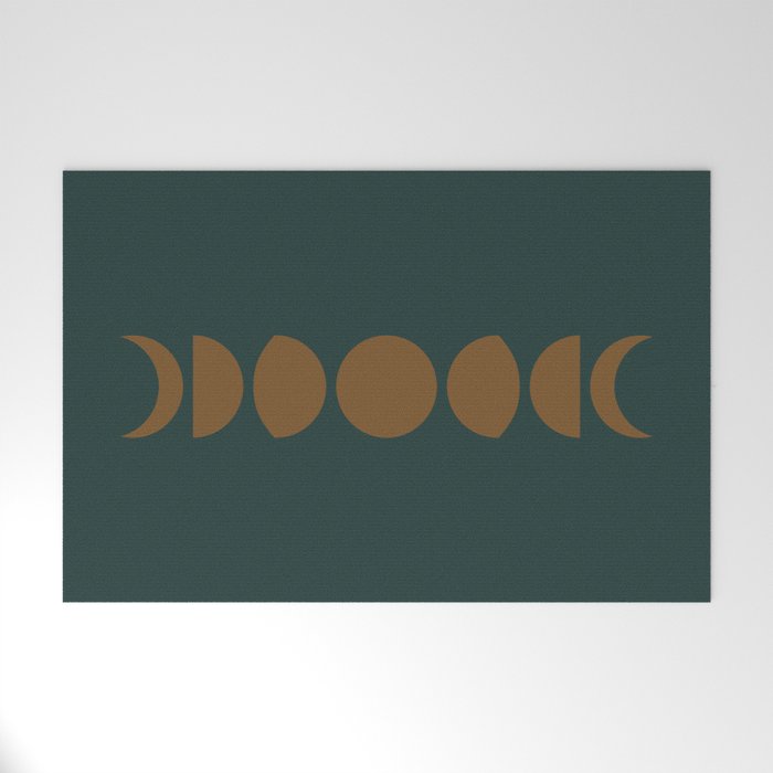 Minimal Moon Phases V Welcome Mat Gallery Image 1