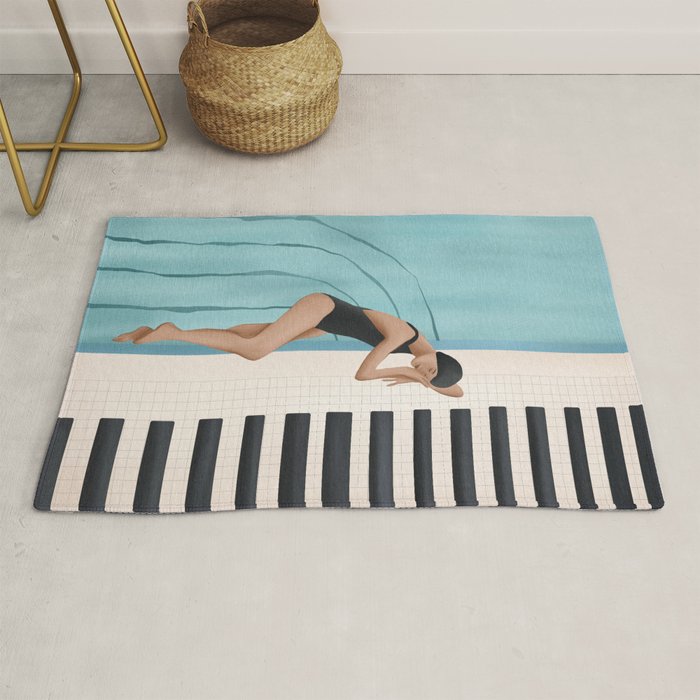 Relaxation by the Pool Rug Gallery Image 1