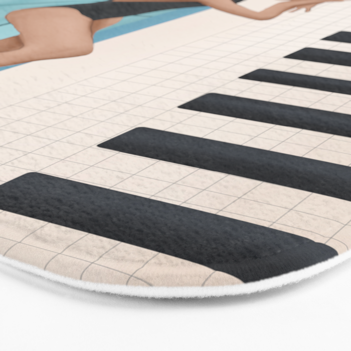 Relaxation by the Pool Bath Mat Gallery Image 3