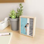 Relaxation by the Pool Mini Art Print Gallery Image 2