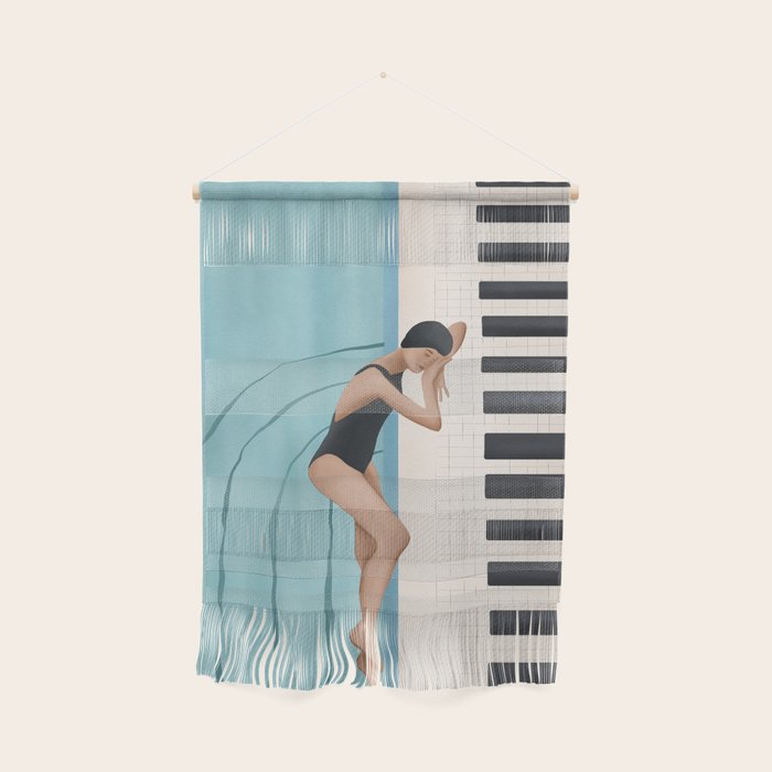 Relaxation by the Pool Wall Hanging Gallery Image 1