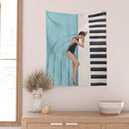 Relaxation by the Pool Wall Tapestry Gallery Image 2