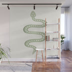 Minimal Snake XXXIV Wall Mural Gallery Image 1