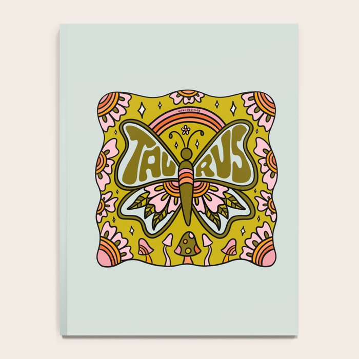 Taurus Butterfly Notebook Gallery Image 4