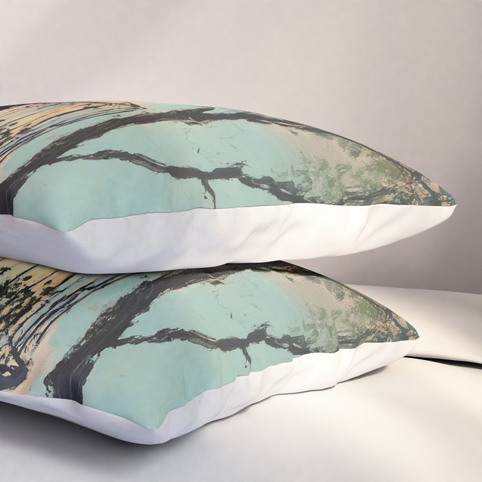 Sunset Balcony Lovers Pillow Sham Gallery Image 3