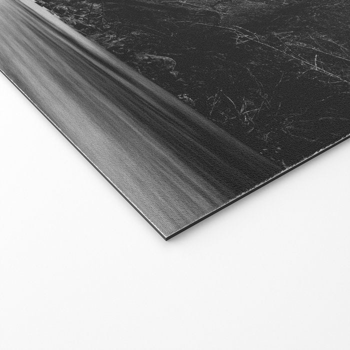 Pacific Northwest River - Black and White Nature Photography Welcome Mat Gallery Image 2