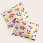Rainbow guppy 3 Pillow Sham Gallery Image 3