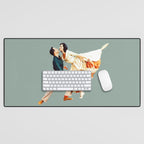 Gene Kelly and Cyd Charisse - Brigadoon Desk Mat Gallery Image 1