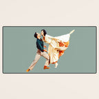 Gene Kelly and Cyd Charisse - Brigadoon Desk Mat Gallery Image 3