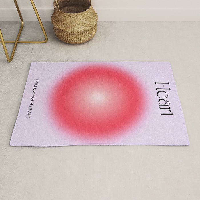 Heart: Aura Gradient 04 Rug Gallery Image 1