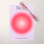 Heart: Aura Gradient 04 Wrapping Paper Gallery Image 1