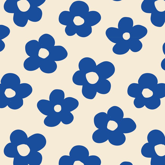 Indigo Flower Pattern #indigo #blue #navy #pattern #floral Coffee Mug Gallery Image 2