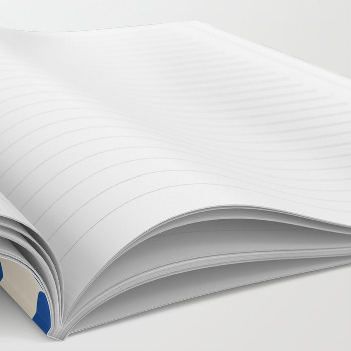 Indigo Flower Pattern #indigo #blue #navy #pattern #floral Notebook Gallery Image 2