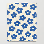 Indigo Flower Pattern #indigo #blue #navy #pattern #floral Notebook Gallery Image 4
