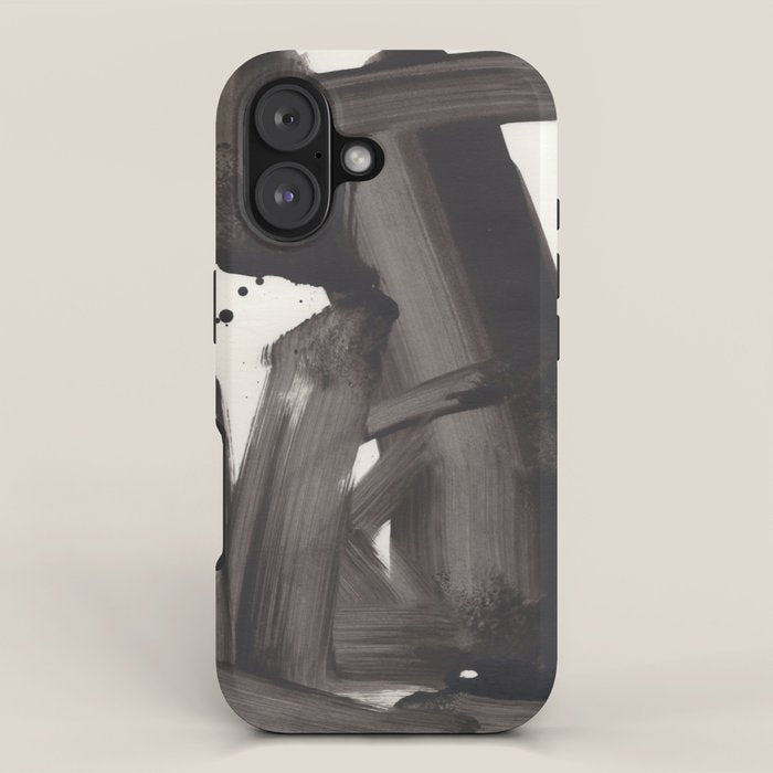 Mono Brush iPhone Case Gallery Image 1