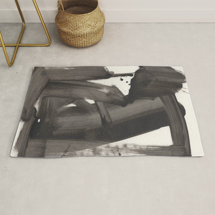 Mono Brush Rug Gallery Image 1