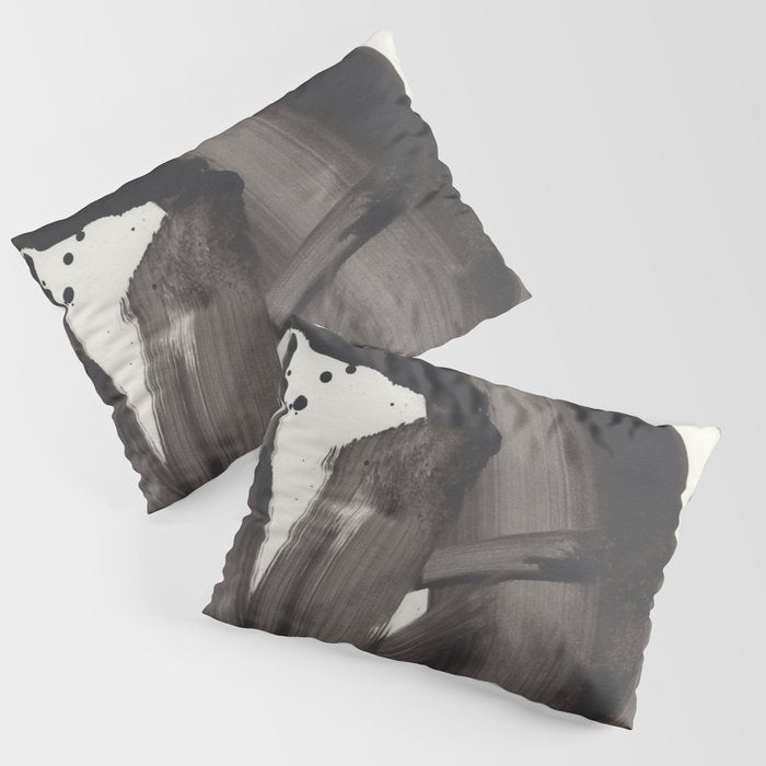 Mono Brush Pillow Sham Gallery Image 3