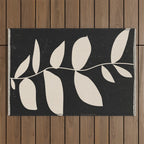 minimal plant /1 Outdoor Rug Gallery Image 1