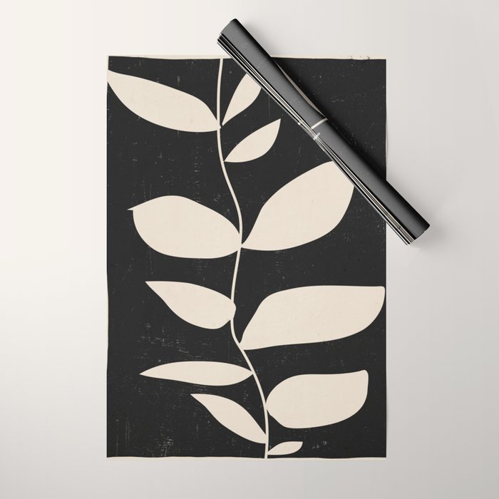 minimal plant /1 Wrapping Paper Gallery Image 1