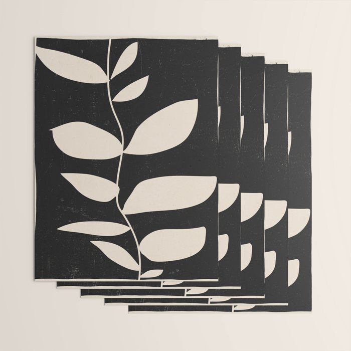 minimal plant /1 Wrapping Paper Gallery Image 3