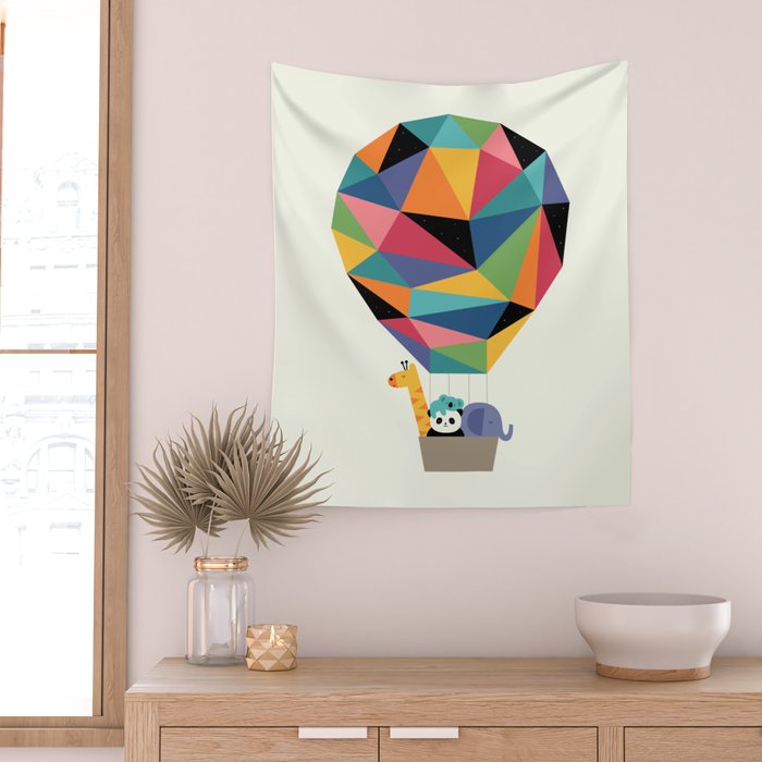Fly High Together Wall Tapestry Gallery Image 2
