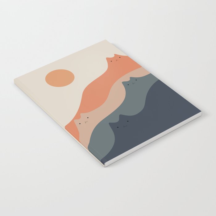 Cat Landscape 90 Notebook Gallery Image 1