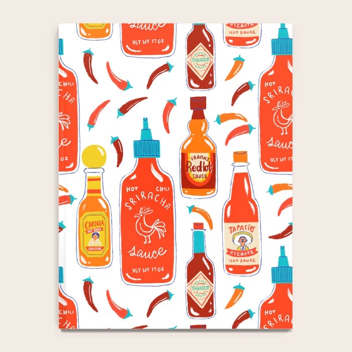 Hot Sauce and Chili Peppers Notebook Gallery Image 4