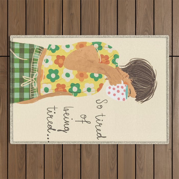 Tired Outdoor Rug Gallery Image 1