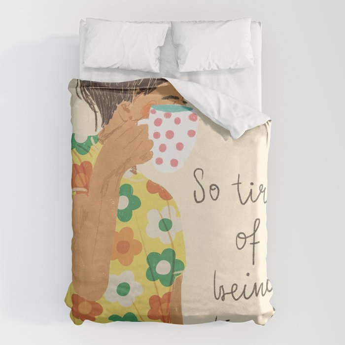 Tired Duvet Cover Gallery Image 1