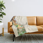 Tired Throw Blanket Gallery Image 1