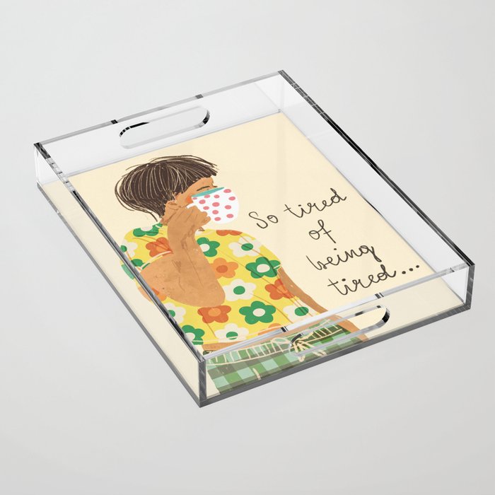 Tired Acrylic Tray Gallery Image 1