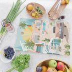 Retro Palm Springs III Cutting Board Gallery Image 2