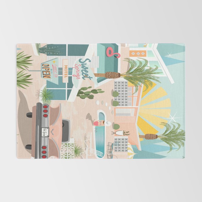 Retro Palm Springs III Rug Gallery Image 2
