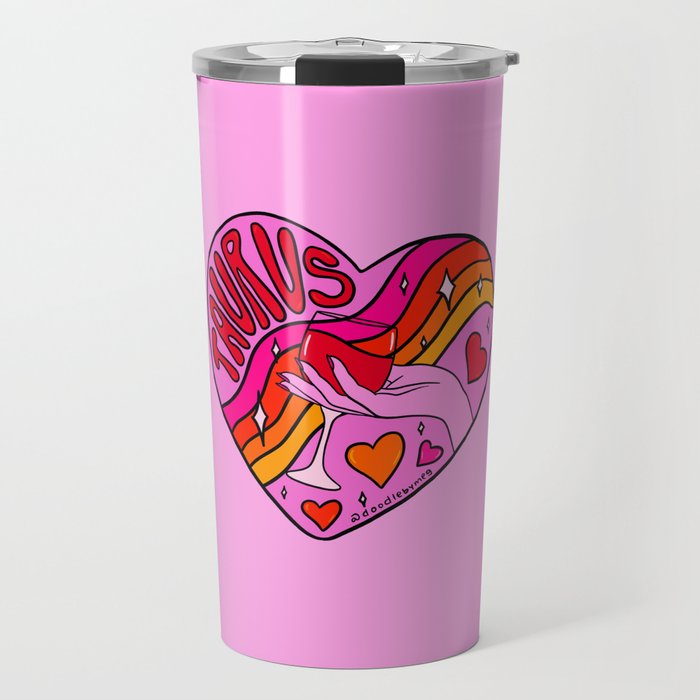 Taurus Valentine Travel Mug Gallery Image 1