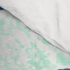 Blue Tiled Bath by Amanda Laurel Atkins Comforter Gallery Image 4