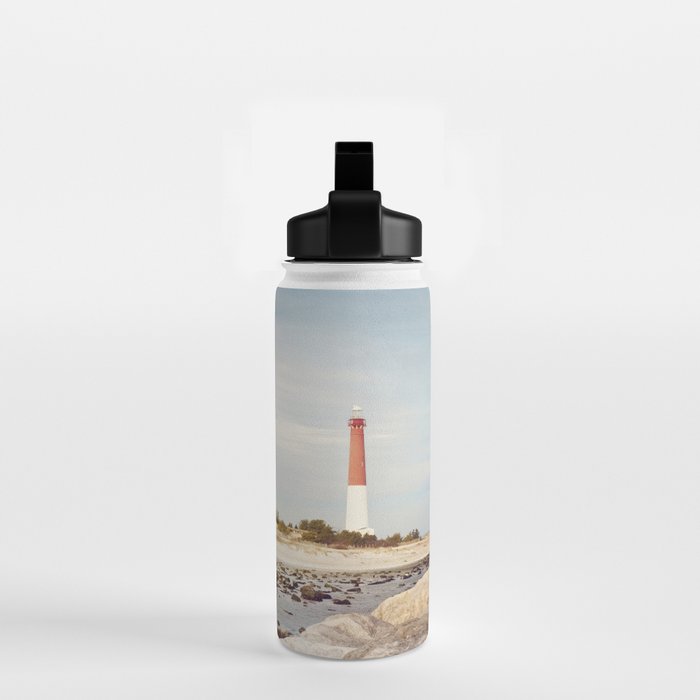 Barnegat Lighthouse Long Beach Island New Jersey Shore, Old Barney Light house LBI Water Bottle Gallery Image 2